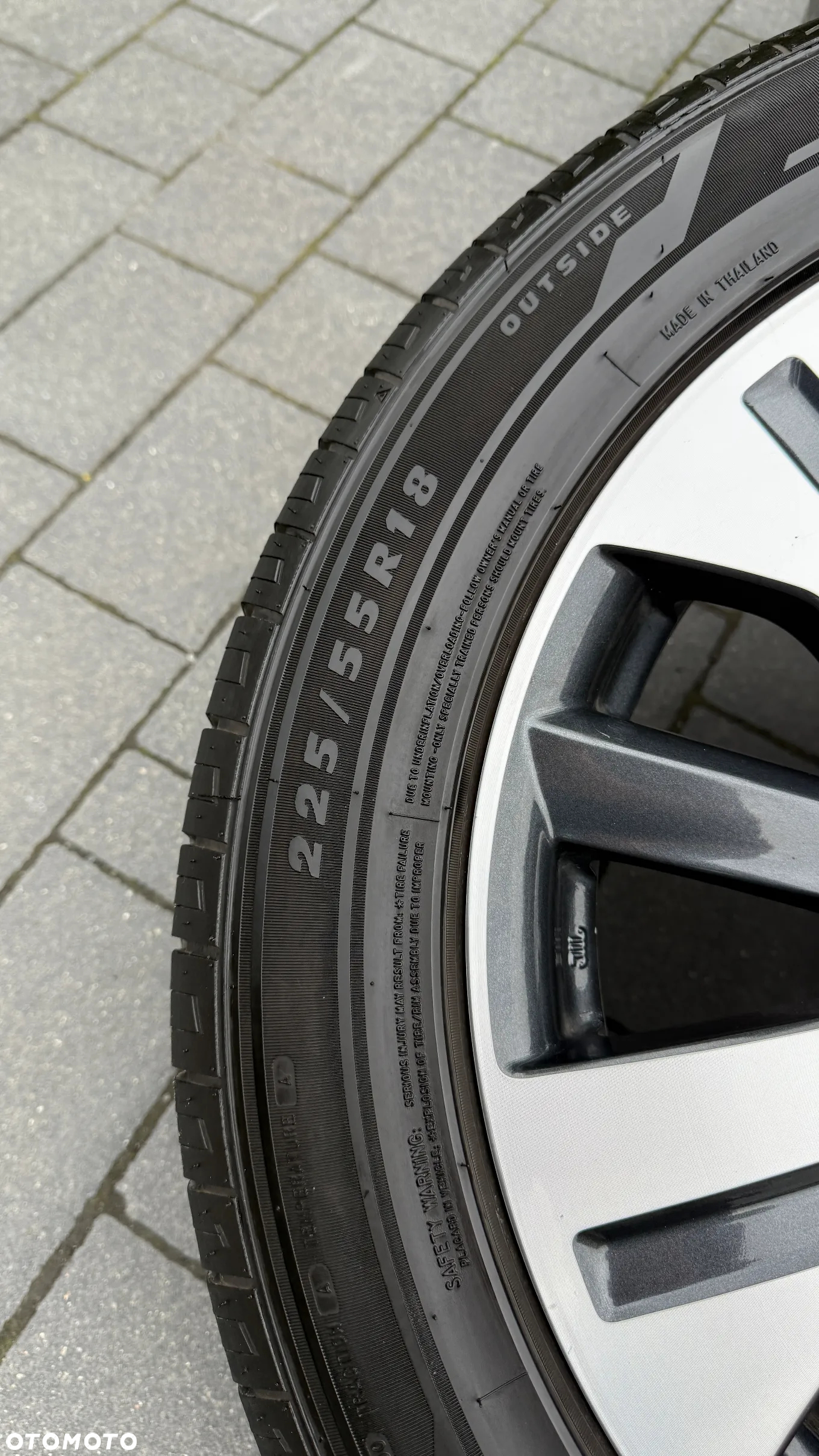 Koła aluminiowe r18 5x114.3 225/55 7Jx18H2 ET38 Alufelgi Mitsubishi Nissan Kia Hyundai Mazda Outlander ASX Sportage Tucson - 14
