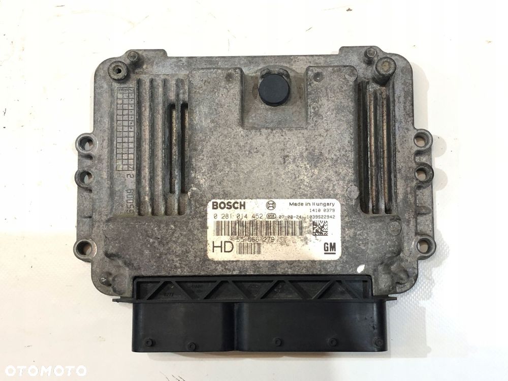 opel zafira b moduł sterownik silnika ecu 1.9cdti - 1
