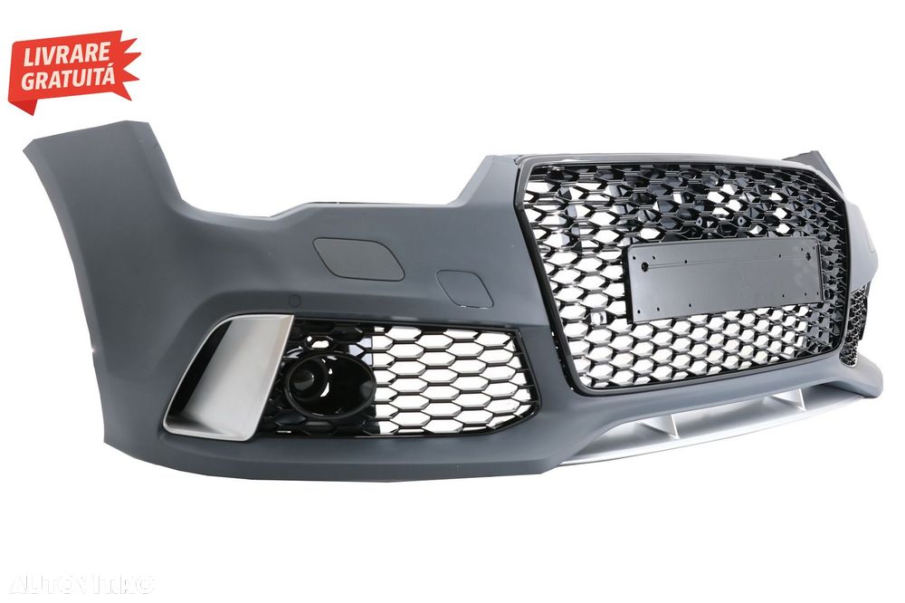 Bara Fata Audi A7 4G Facelift (2015-2018) RS7 Design cu Grile- livrare gratuita - 2