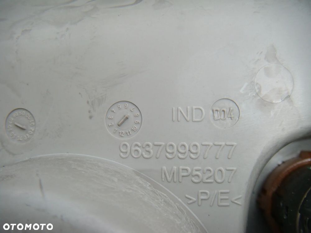 citroen c3 03r ramka lewarka zmiany biegów 9637999777 - 2