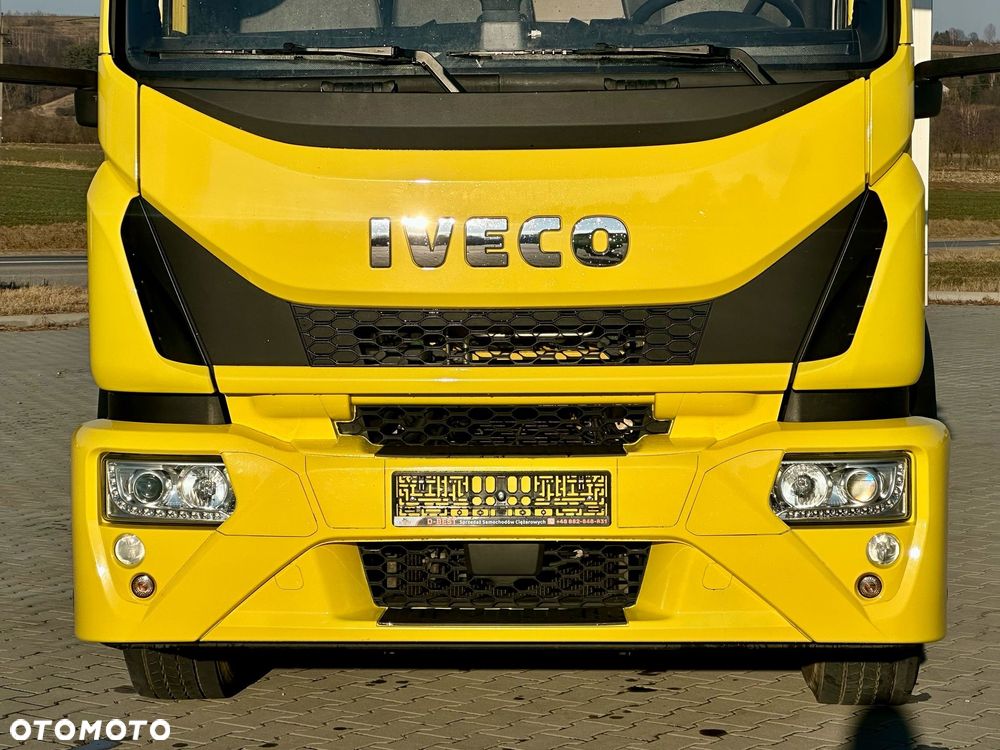 Iveco EUROCARGO 160-280 / CHŁODNIA / 6.1 M DŁUGOŚCI / 15 EUROPALET / AUTOMAT / SYPIALKA / NISKI PRZEBIEG / 16 TON DMC / CARRIER SPALINOWO - ELEKTRYCZNY / 2018 ROK - 13