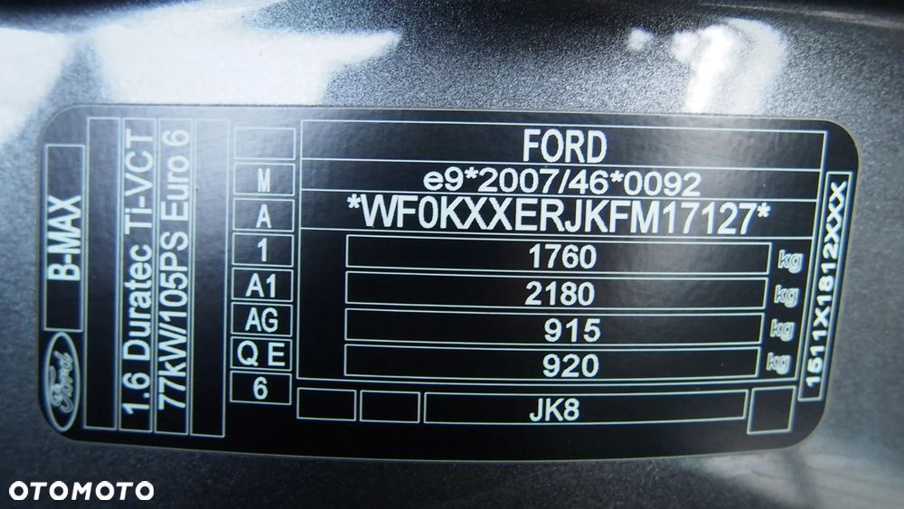Ford B-MAX 1.6 Individual - 29