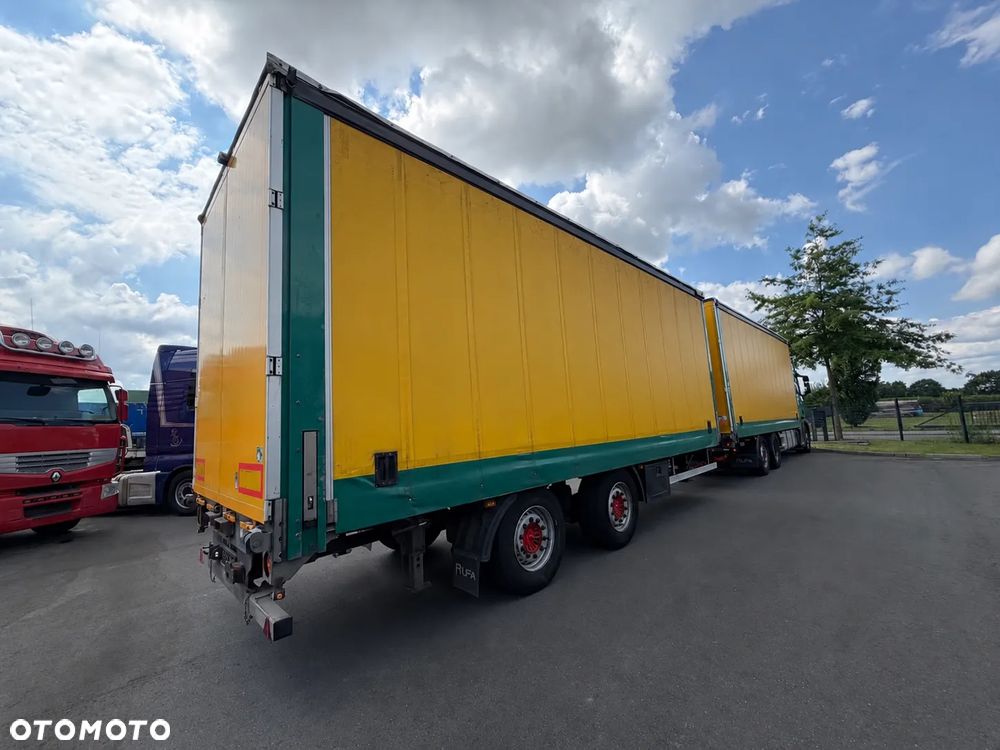 Scania R450 Jumbo + Przyczepa Rufa | 2019 | 499 500 km | Zestaw 38 EP | Retarder | Oś skrętna - 3