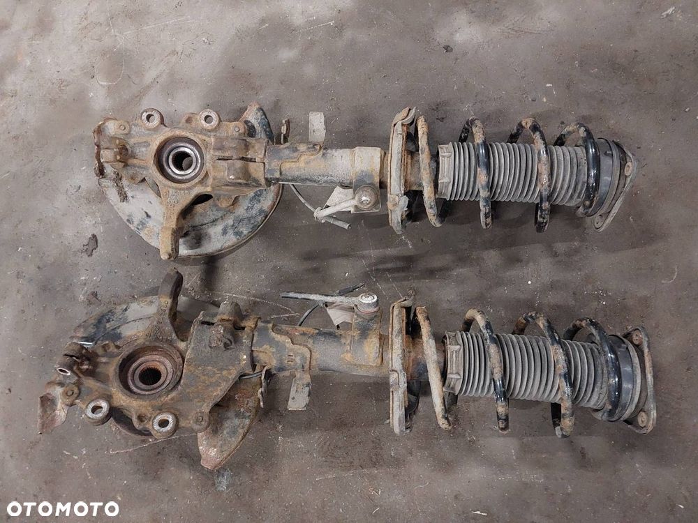 AMORTYZATOR SPRĘŻYNA ZWROTNICA LEWY + PRAWY PRZÓD FORD FOCUS MK3 1.6 TDCI - 7