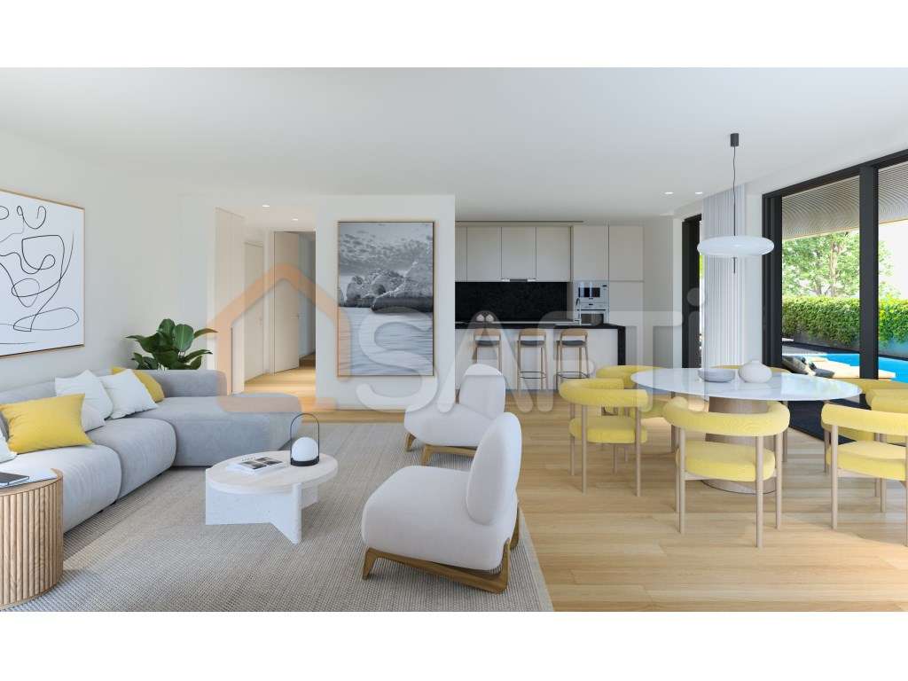 Apartamento T4 - condomínio privado - Vistas Rio e Mar - Grande imagem: 2/25