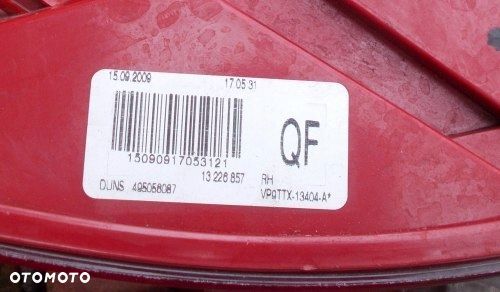 OPEL INSIGNIA A 08-13 KOMBI PRAWA TYLNA LAMPA ORYGINAŁ - 7