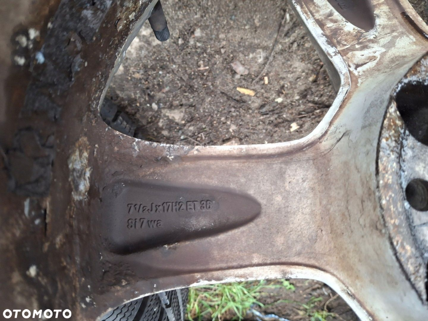 MERCEDES W204 W203 KOŁA 17 FELGI ALUMINIOWE A2034013302 7,5Jx17 ET36 5x112 - 6