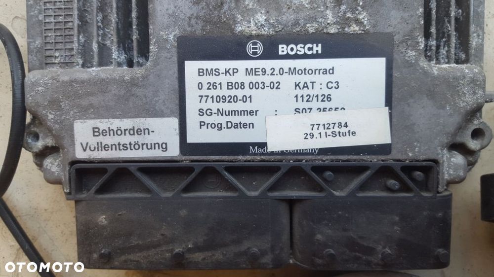 BMW RT 1200 komputer kluczyk stacyjka zestaw startowy moduł ecu - 2
