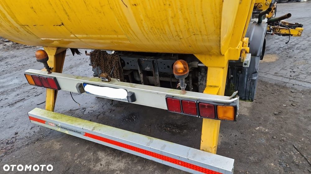 Belka tył zderzak Volvo FM FH tylna belka do wywrotki aluminiowa gruba - 3