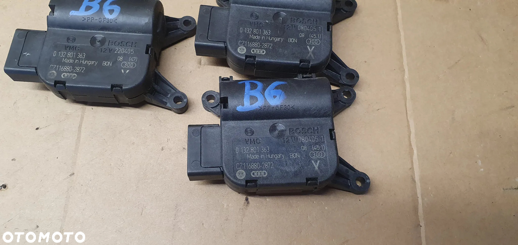 Silniczek klap nagrzewnicy VW Passat B6 0132801363 - 4