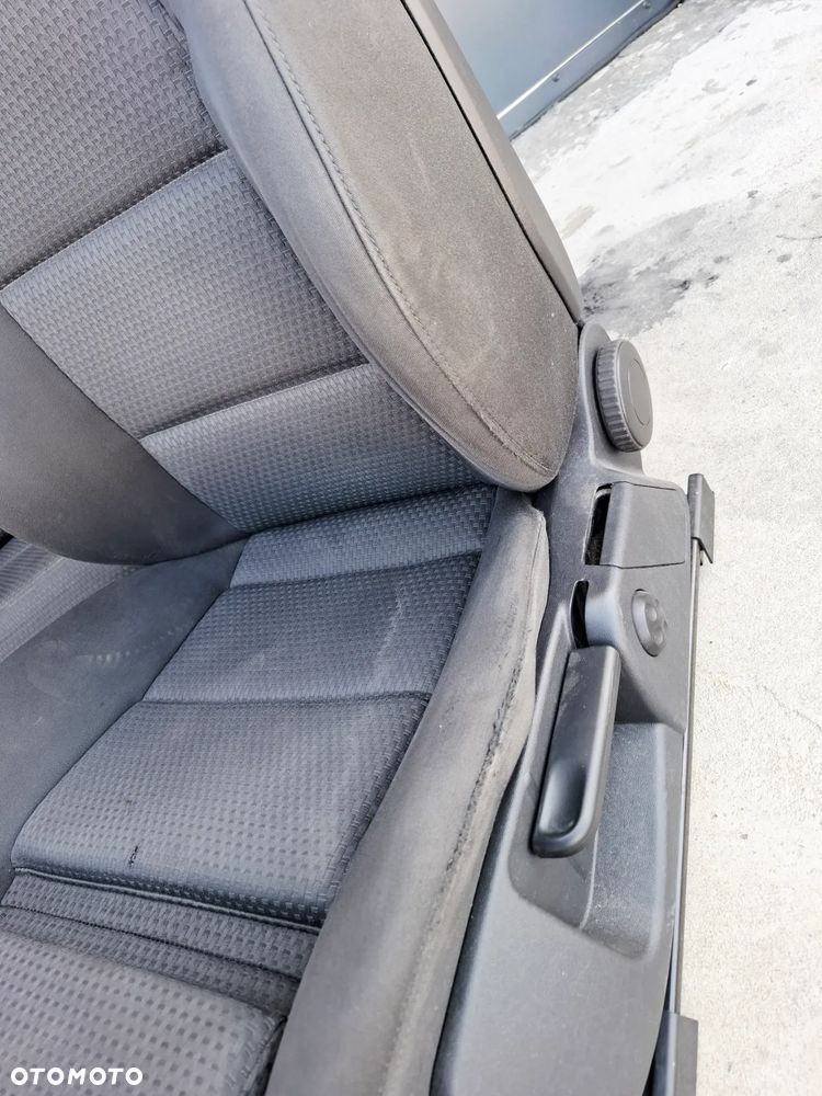 Fotele Siedzenia Kanapa Oparcie Welur Komplet Audi A6 C6 - 6