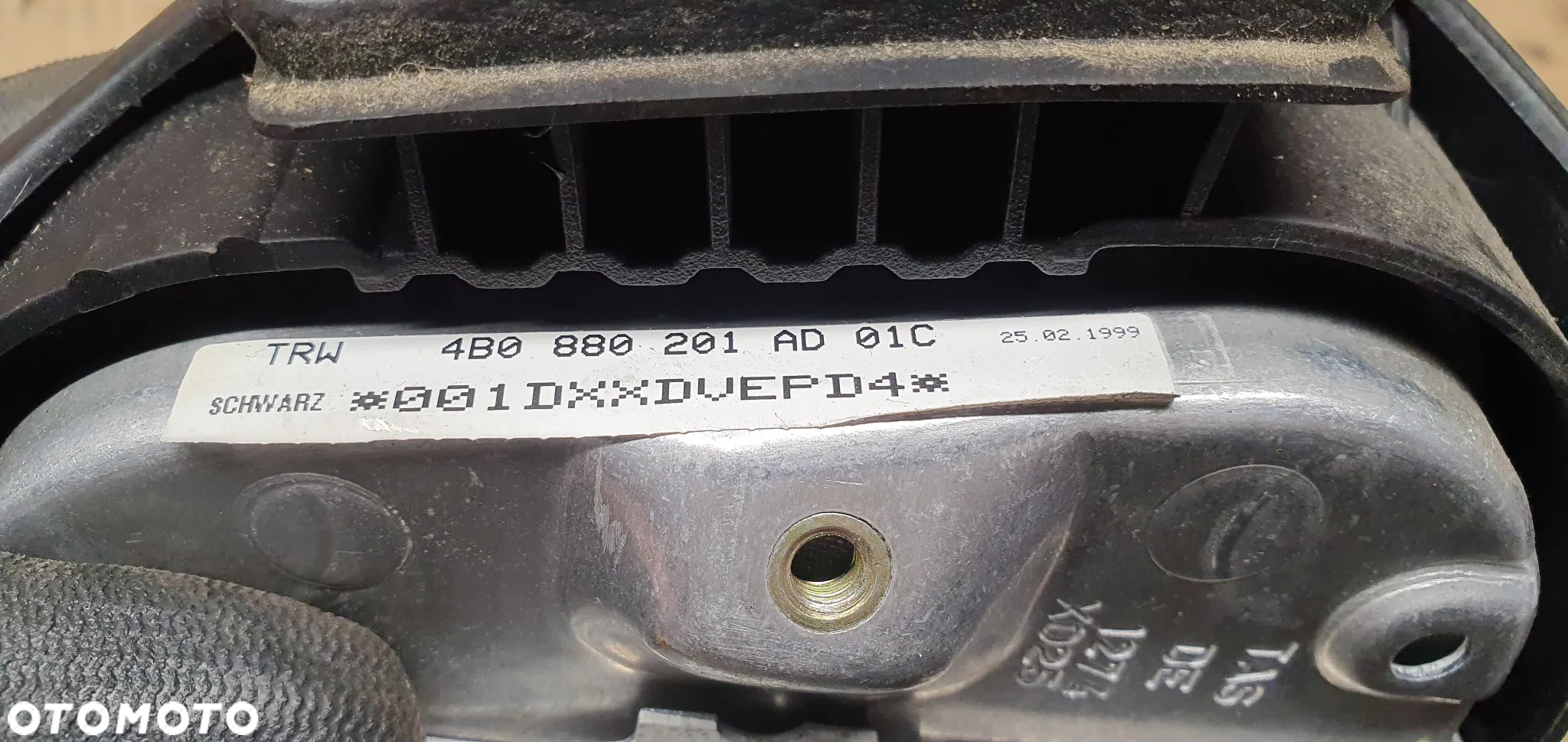 Poduszka kierowcy kierownicy AIRBAG Audi A6 C5 4B0880201AD - 4