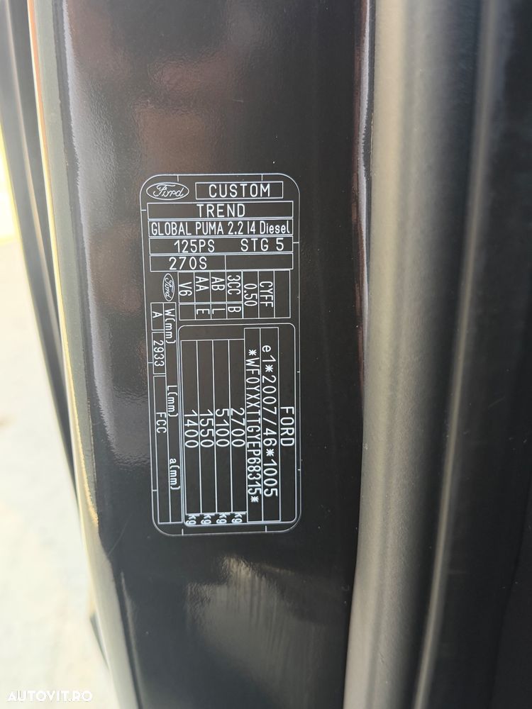 Ford Transit Custom L1H1 VA Trend - 15