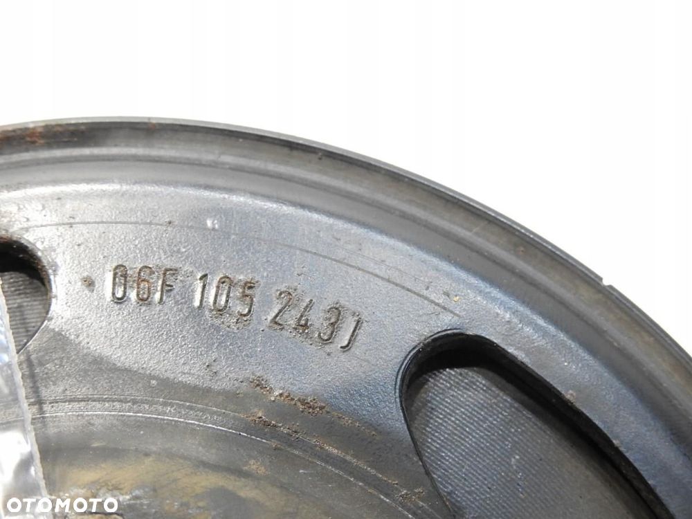 KOŁO PASOWE WAŁU AUDI A6 C6 2.0 TFSI 06F105243J - 5