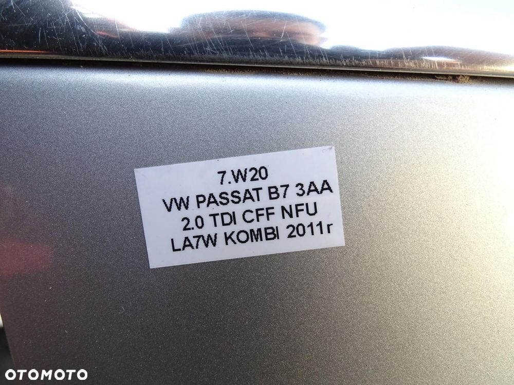 DRZWI PRAWY PRZÓD PRAWE PRZEDNIE LA7W VW PASSAT B7 3AA SEDAN KOMBI 10-15r - 13