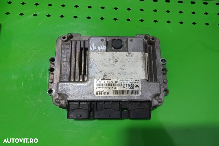 CALCULATOR MOTOR ECU 1.6 HDI 0281013872 Citroen - 1