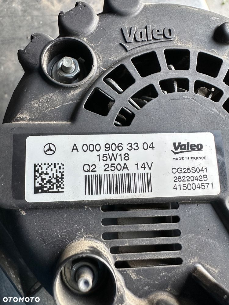 MERCEDES nowy alternator 250a benzyna m276 s222 x222 c217 e213 - 3