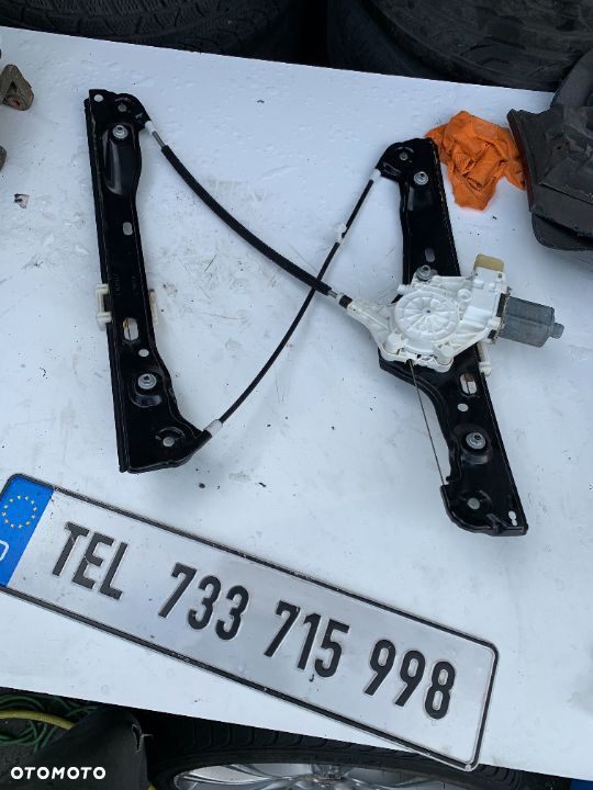 Mechanizm szyby podnośnik przedni lewy Bmw e91 e90 sprawny - 2