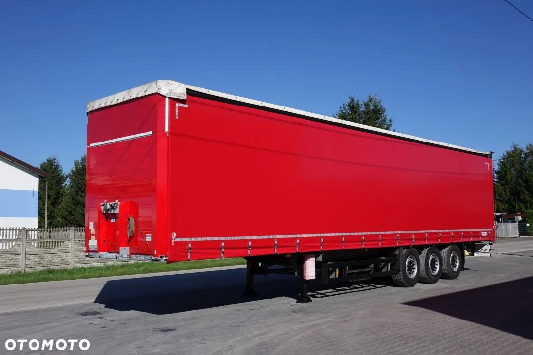 Schmitz Cargobull FIRANKA / STANDARD / OSIE SCHMITZ / NOWE PLANDEKI / OCYNK/ KOSZ NA KOŁO ZAPASOWE - 1