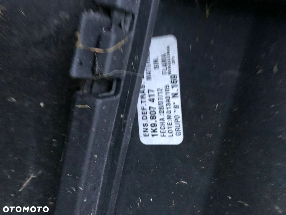 1k9807417 zderzak tył vw golf VI kombi 1K9 807 417 tylny PDC - 7