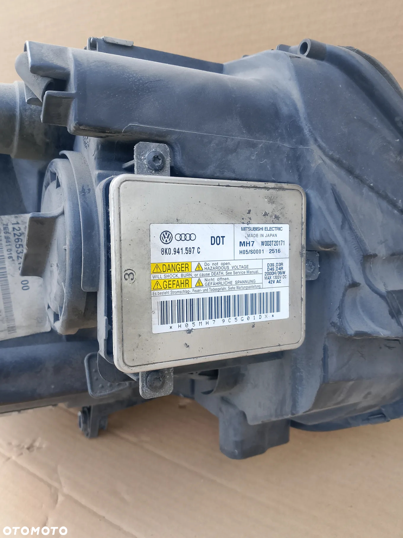 Lampa Bi-xenon lewy Volkswagen T5 Lift Europa 7E5941015 - 4