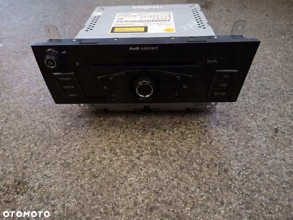 AUDI A4 B8 RADIO SAMOCHODOWE CONCERT 8T2035186C