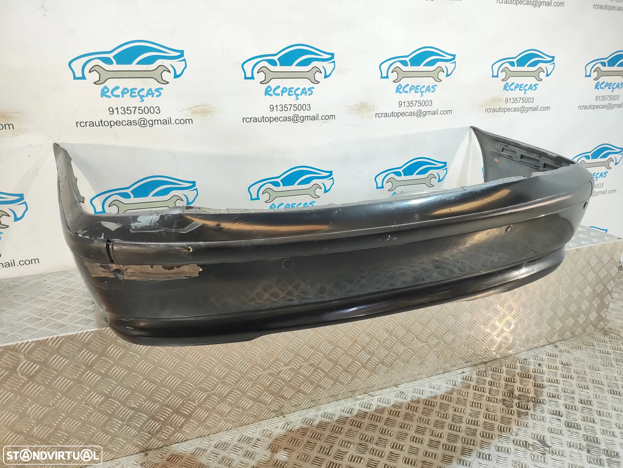 PARACHOQUES TRASEIRO TRÁS ORIGINAL BMW SERIE 3 E46 SEDAN CARRO FASE II 2 51127030587 7030587 SENSORES PARA-CHOQUES PARA CHOQUES - 5