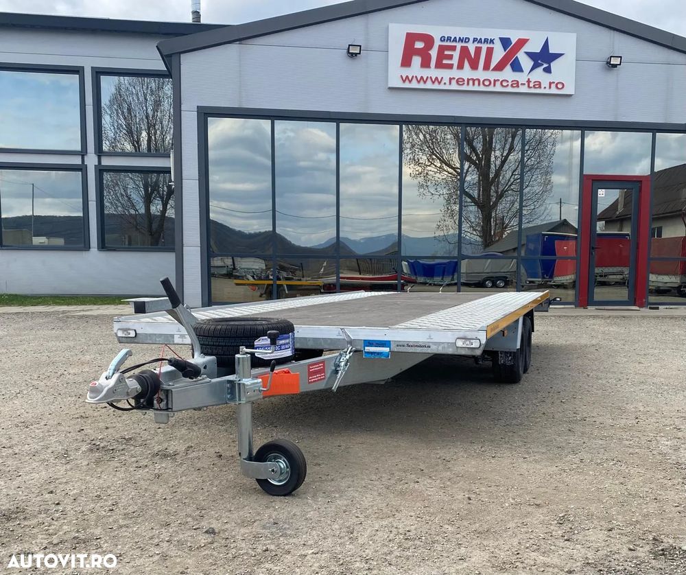 Niewiadow Remorca /Platforma auto Sonda II Basculabila 4.5m/2.1m 3000kg - 3