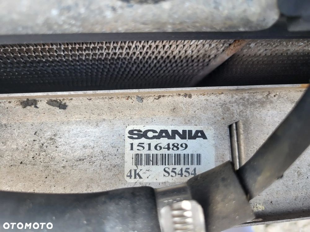 Chłodnica 1516489 4K S5454 Scania kpl 1516489 - 3