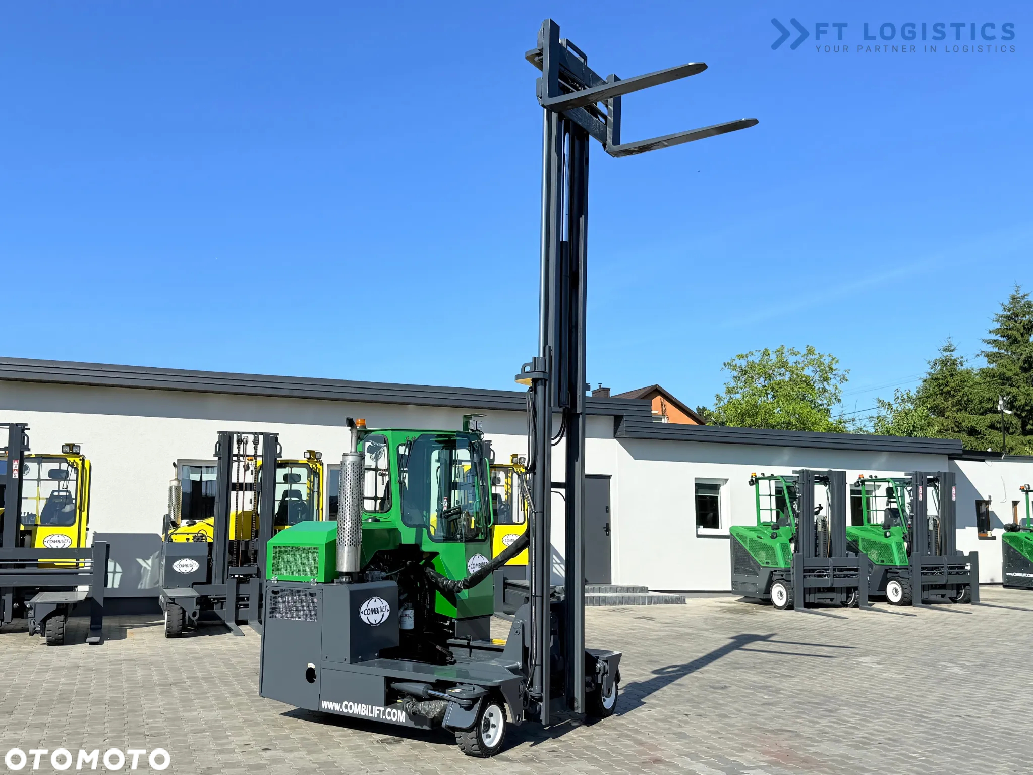 Combilift C3000 / DUPLEX - 4100MM / DIESEL / WOLNY SKOK / KABINA / JAK NOWY - 36