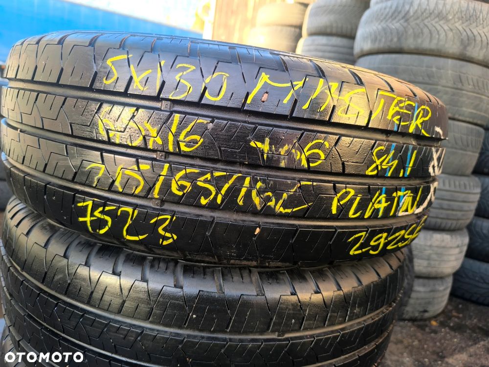 215/65R16C 109/107T 16 C Opony Letnie Lato PLATIN RP520 VAN SUMMER 7,5mm 23r. Legnica ALU-RAD 215/65 - 6
