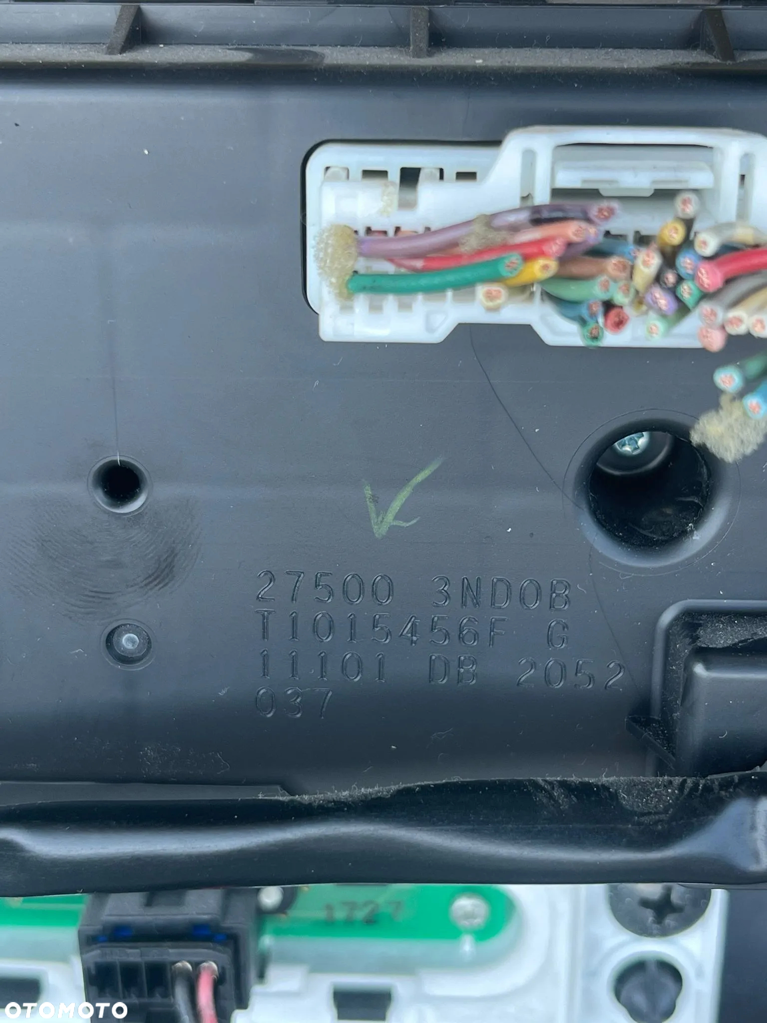Obudowa Ramka Panel Radia Przyciski Klima Nissan Leaf I 1 68260 3na0a 27500 3ND0B - 4