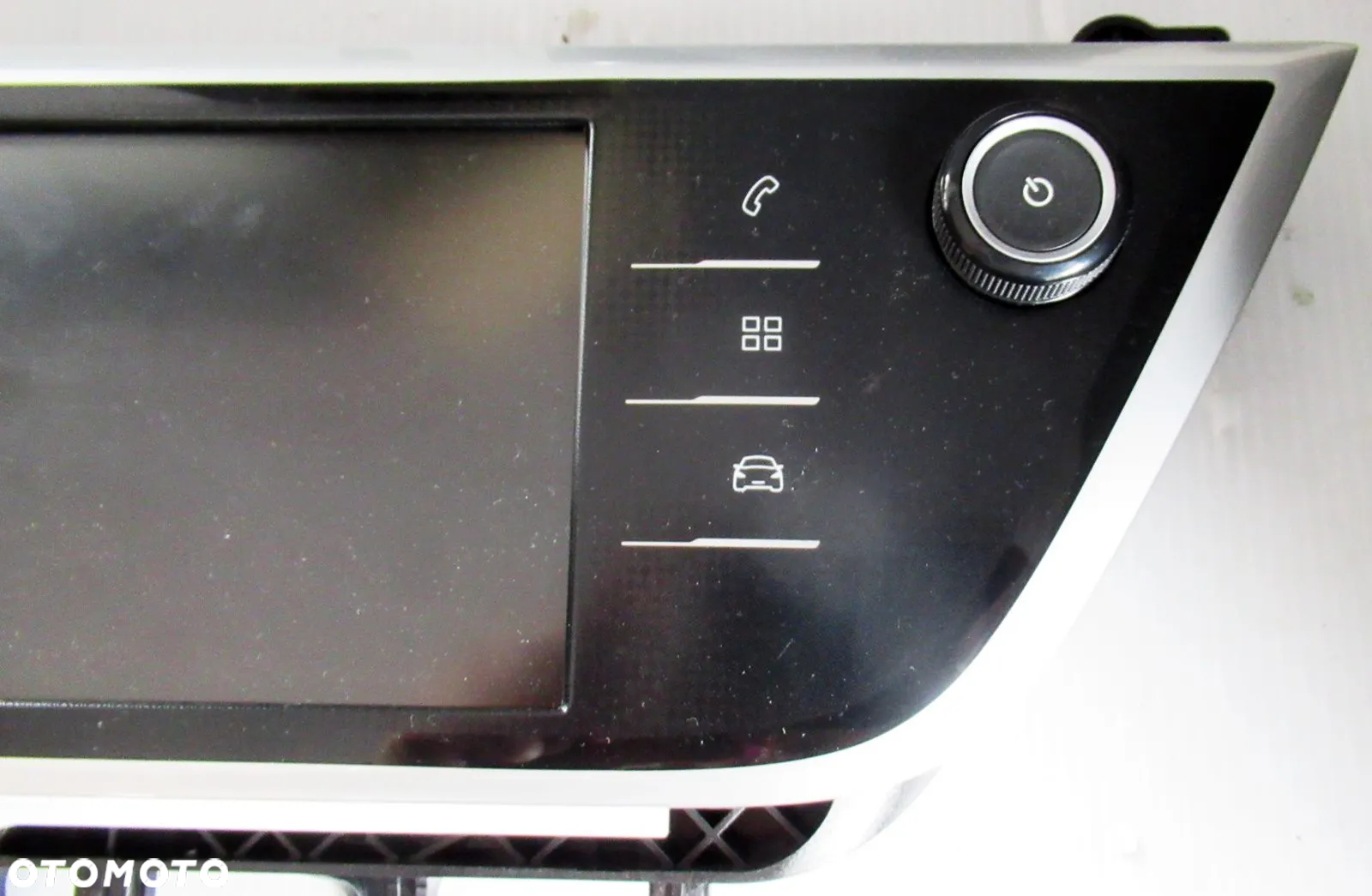 CITROEN C4 II GRAND PICASSO RADIO EKRAN DEKOR OSŁONA PANEL WYŚWIETLACZ 9825029380 - 3