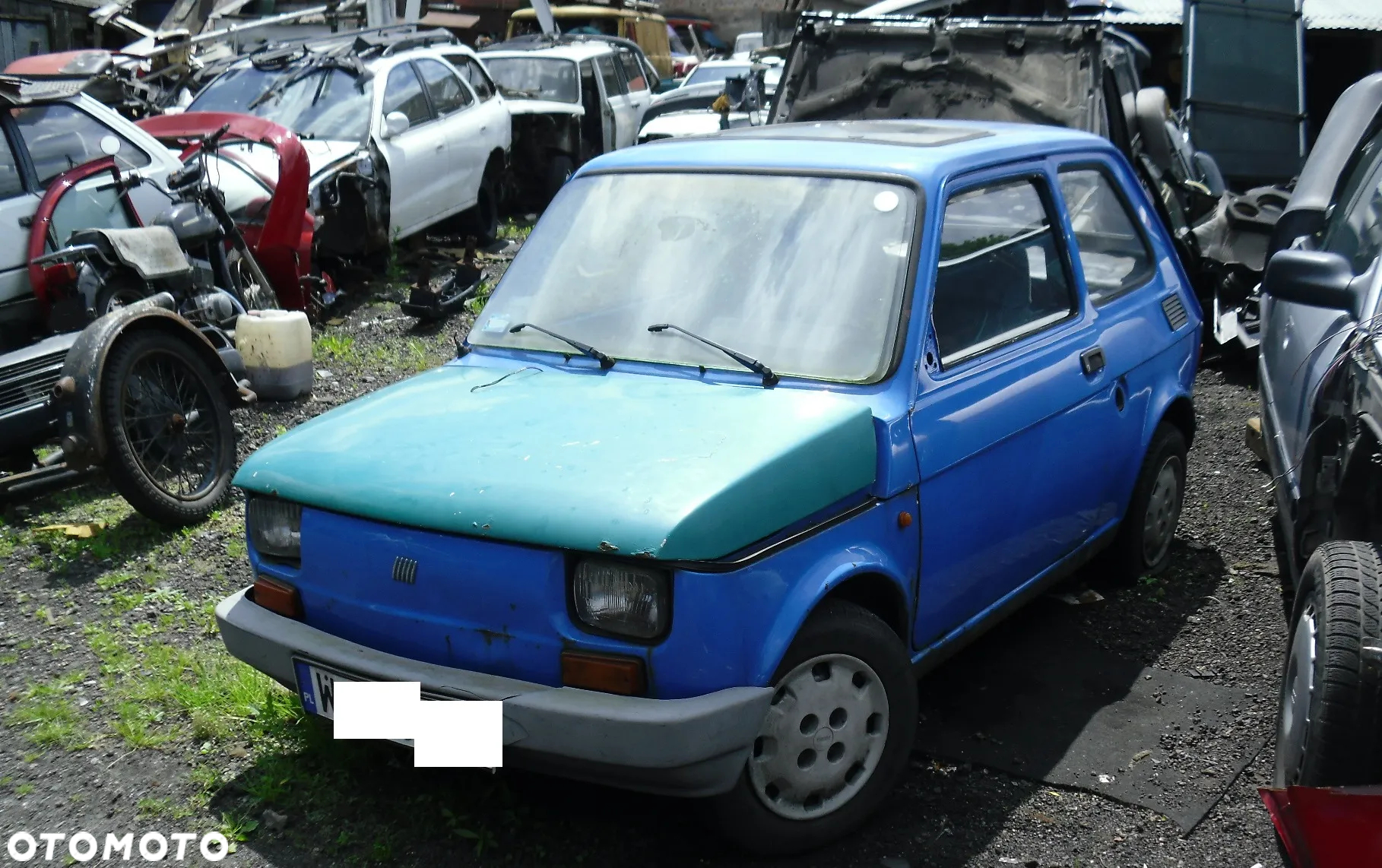Fiat 126p Zderzak Maska Drzwi Szyby Koła Silnik Zawieszenie inne - 21