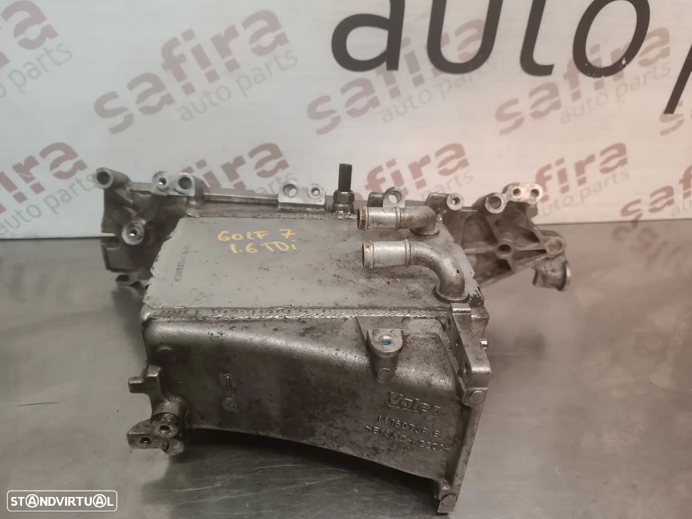 COLECTOR / COLETOR DE ADMISSÃO ./ WATERCOOLER VOLKSWAGEN GOLF VII / SEAT LEON / AUDI A3 1.6TDI 04L129766H M160739B - 1
