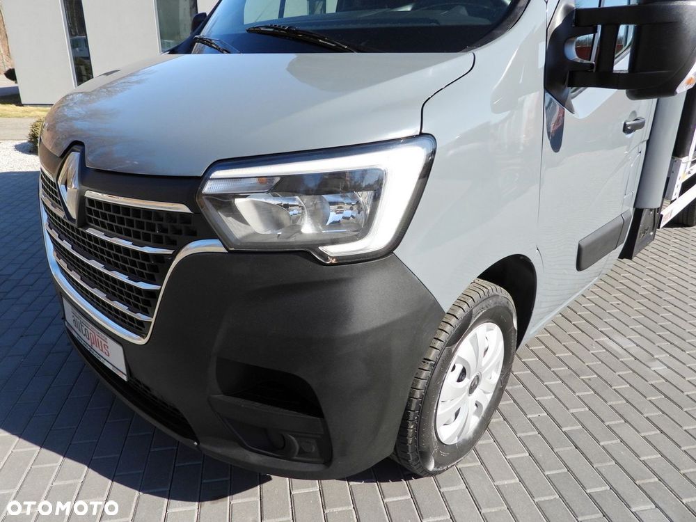 Renault MASTER PLANDEKA 10 PALET WEBASTO TEMPOMAT LEDY PNEUMATYKA KLIMATYZACJA  165KM - 22