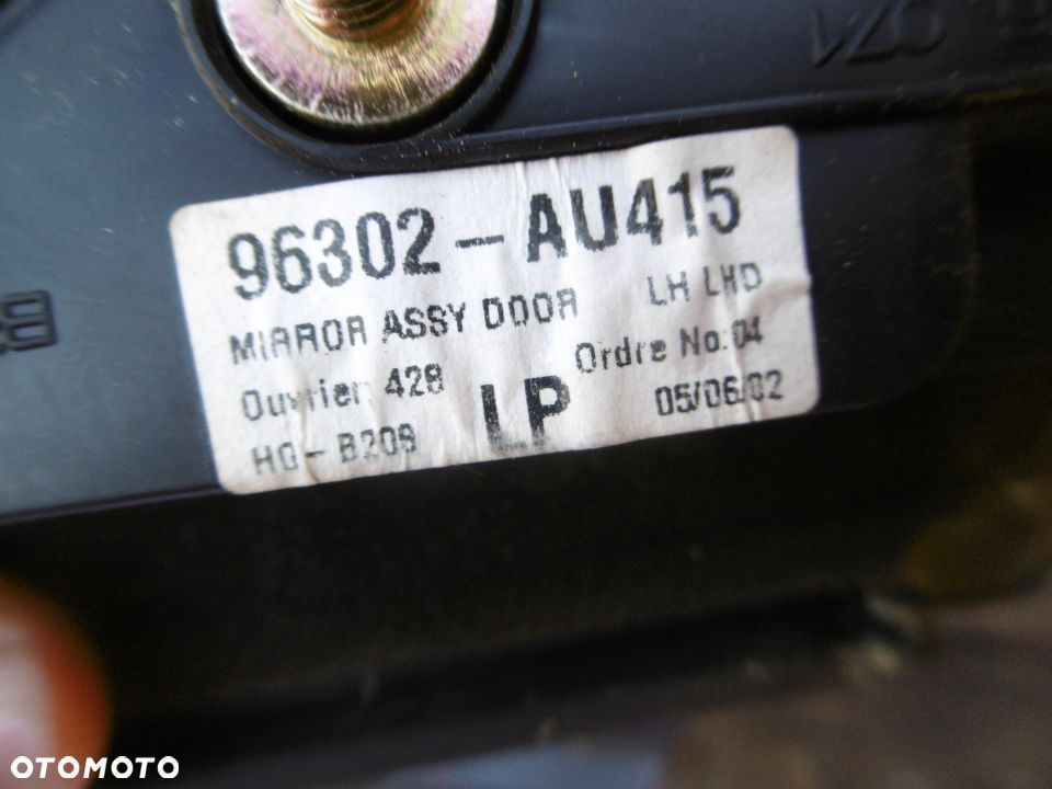 Lusterko lewe NISSAN PRIMERA P12 5 PIN EUROPA - 3