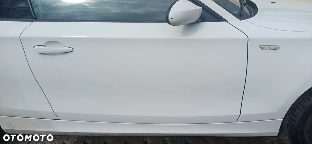 DRZWI LEWE PRAWE BMW 1 E81 E82 E88 300 Alpinweiss III PRZEDNIE PRZÓD - 4