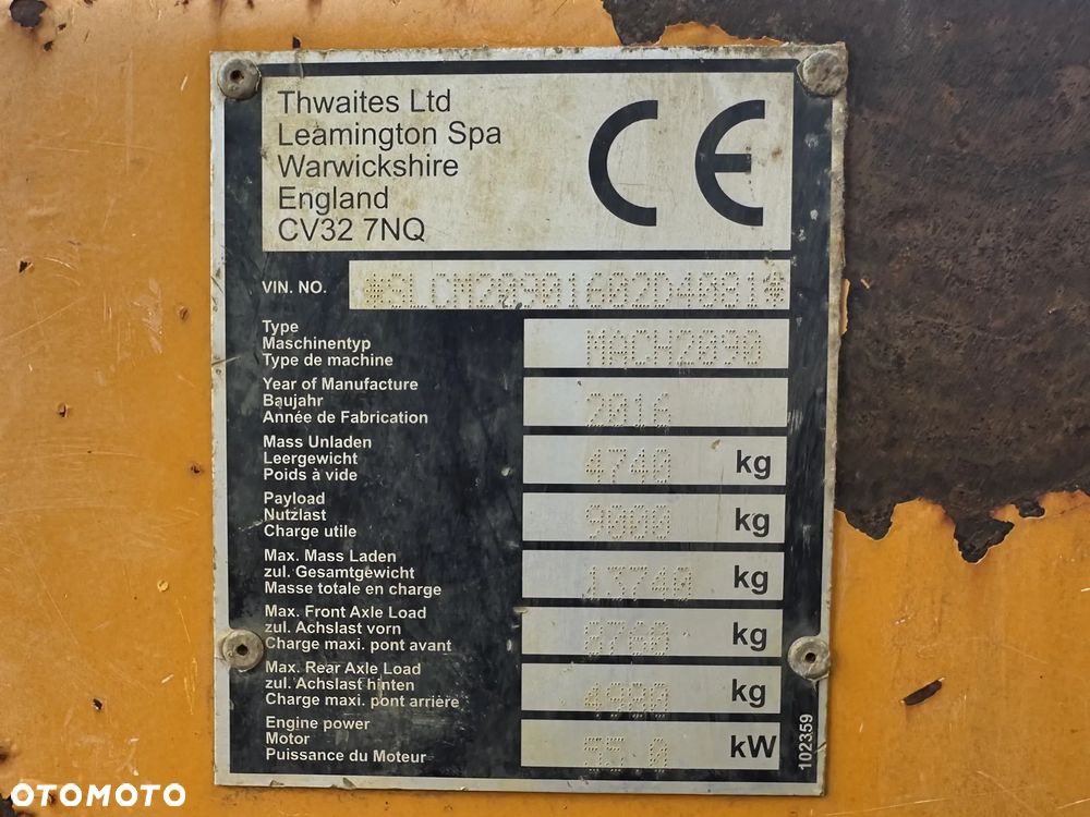 Thwaites MACH 2090 - 4
