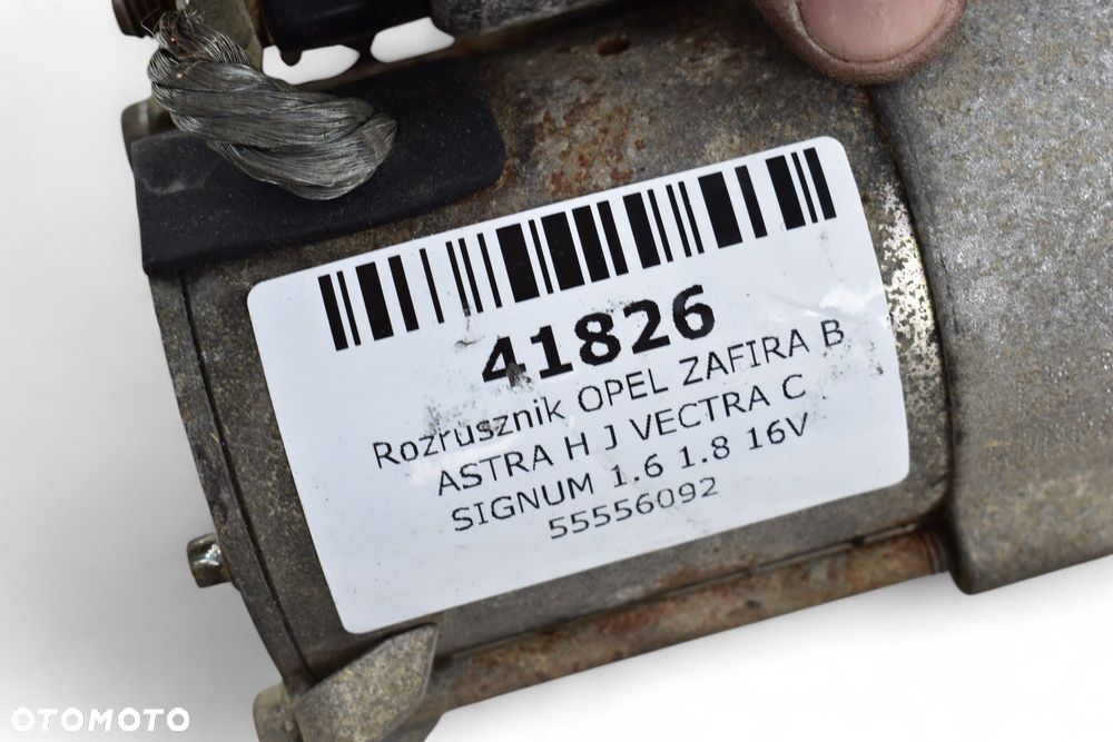 Rozrusznik OPEL ZAFIRA B ASTRA H J VECTRA C SIGNUM 1.6 1.8 16V 55556092 - 7
