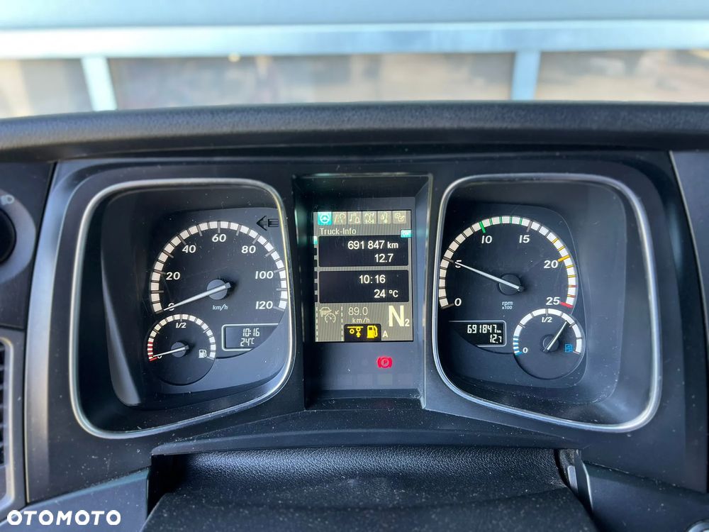 Mercedes-Benz ACTROS 2545 MP4 EURO 6 RAMA BDF WYMIENNE NADWOZIE WECHSELFAHRGESTELL SWAP CHASSIS - 20