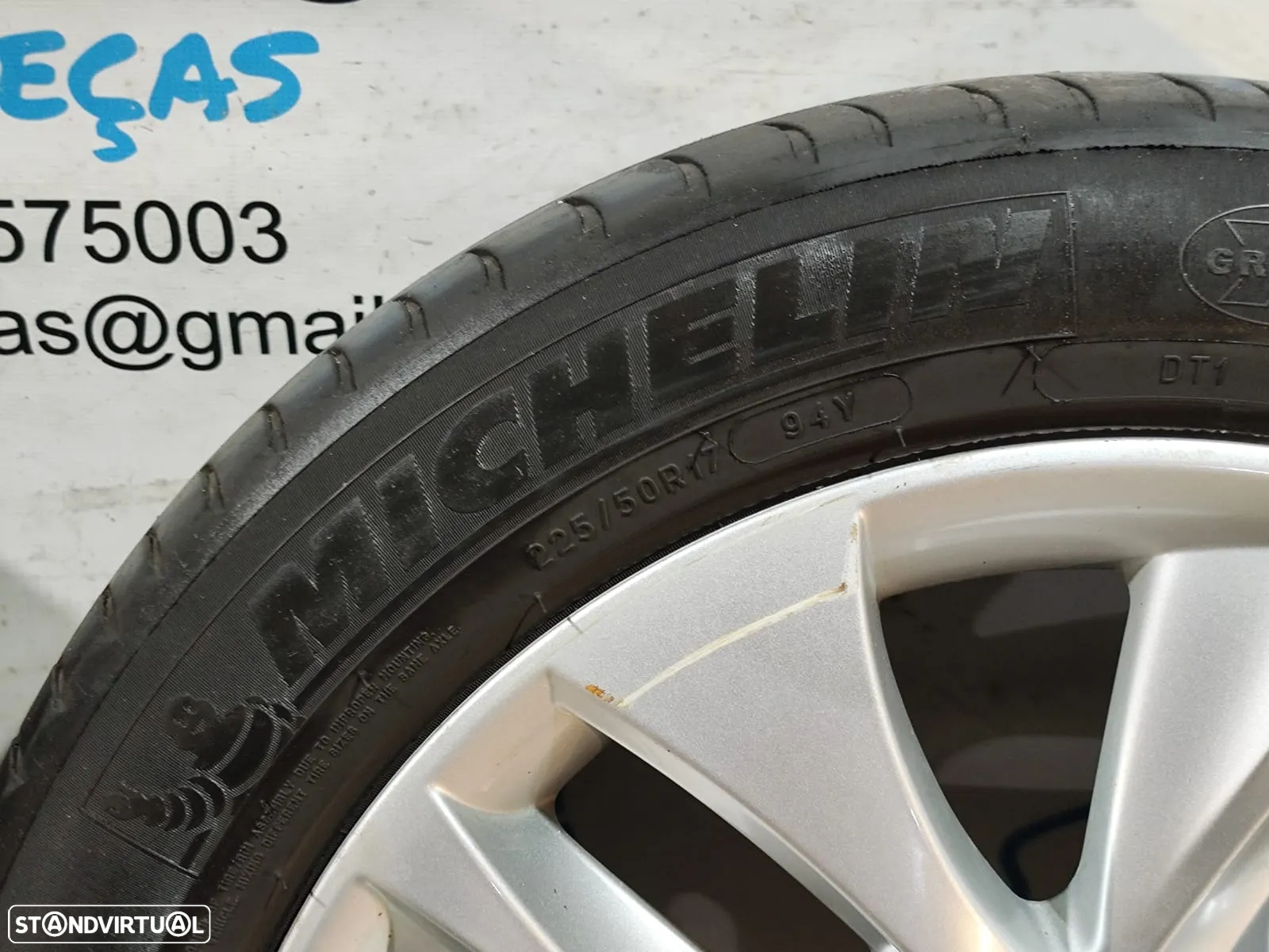 - Jantes 17 Polegadas Originais Citroen - 4x108 - 9670292277 - DS5 DS3 225 50 17 - 18