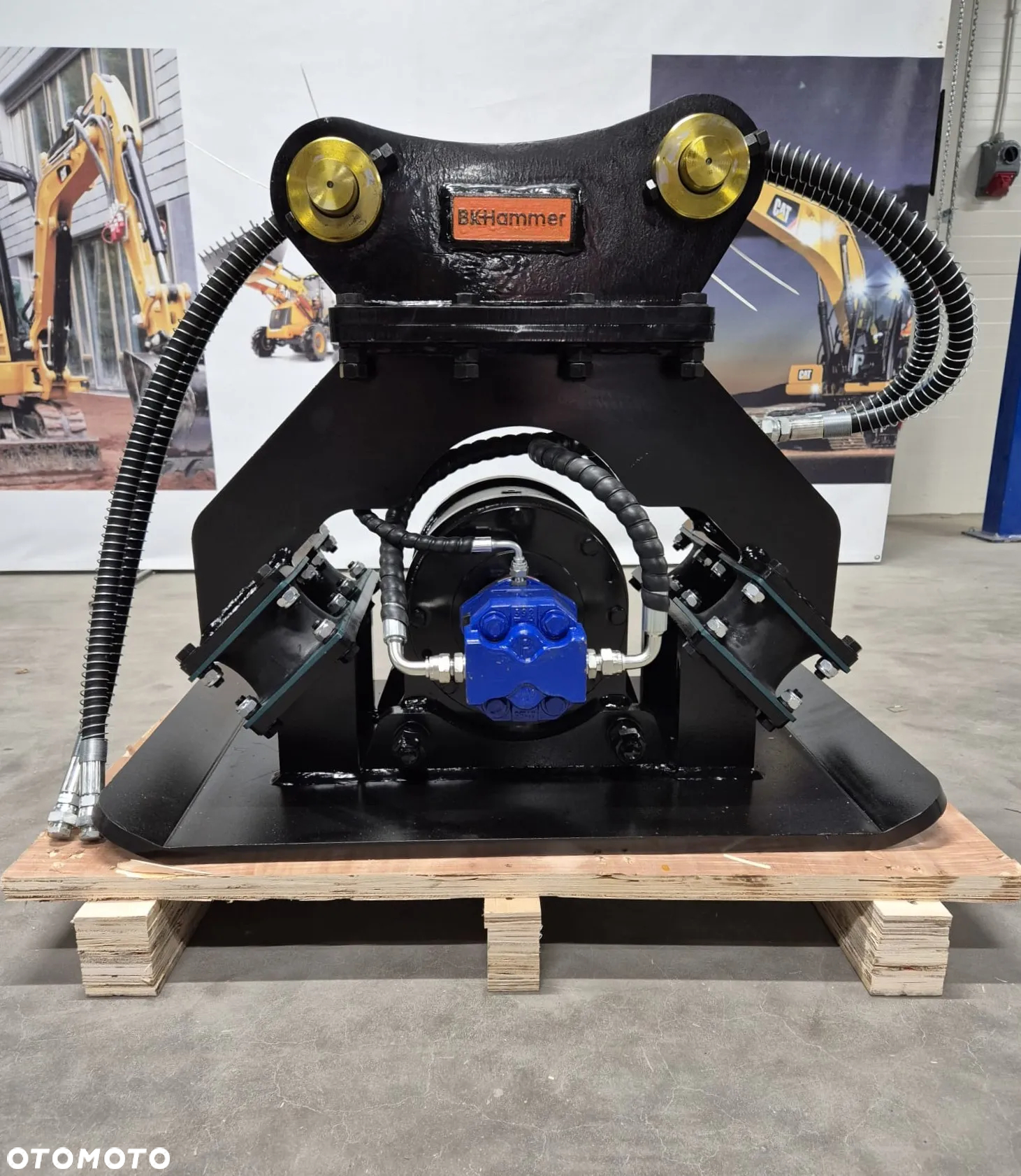 Zagęszczarka Płytowa Hydrauliczna maszyny 5-9T 3CX, 8035-8045 BK Hammer - 7