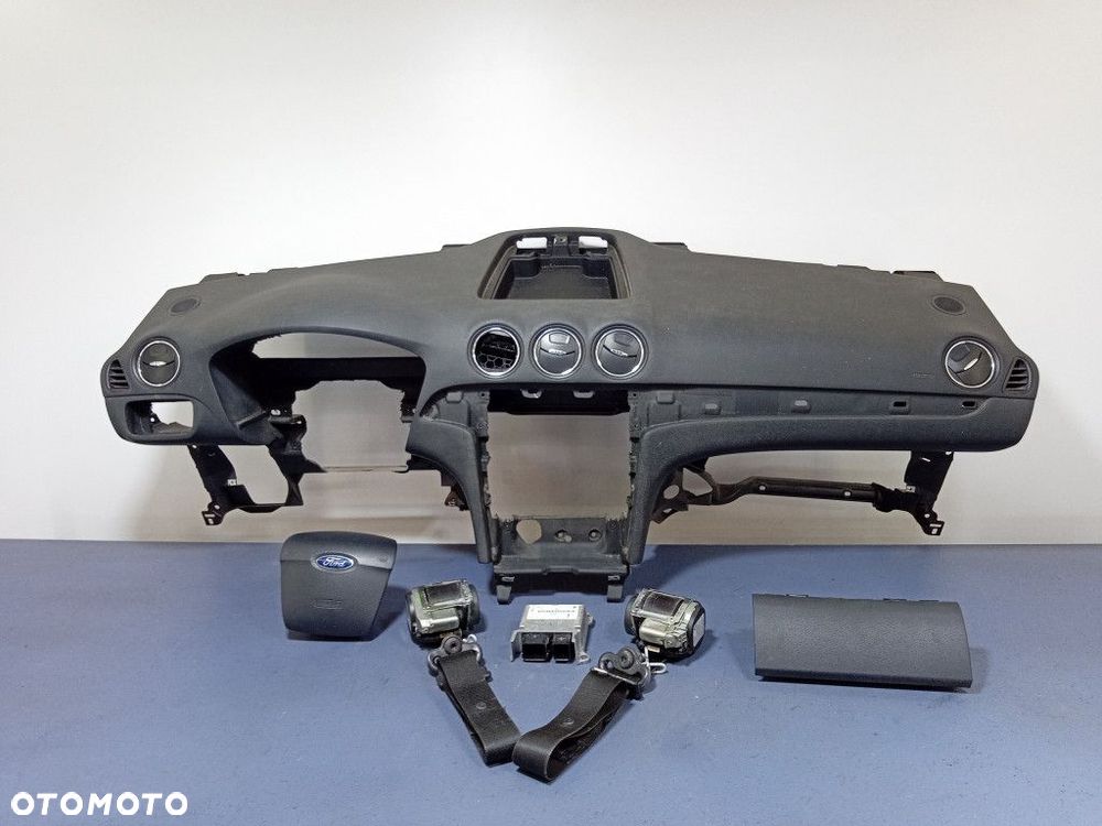 FORD S-MAX MK1 DESKA KOKPIT PODUSZKA PASY - 1