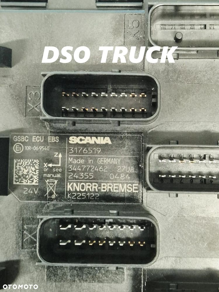 81258087154 Sterownik EBS KNORR moduł komputer MAN 344772462 - 2