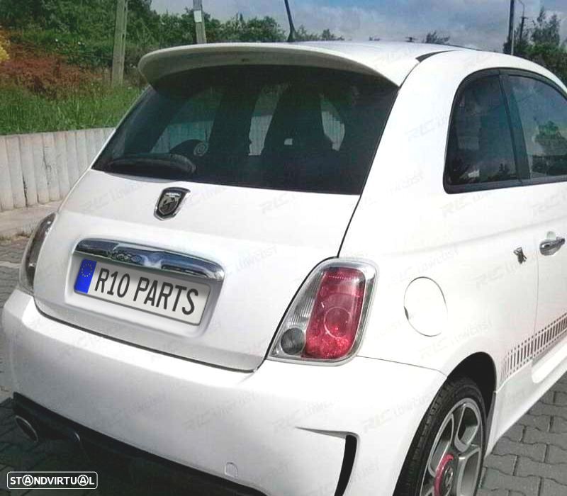AILERON SPOILER TRASEIRO PARA FIAT 500 12- - 2