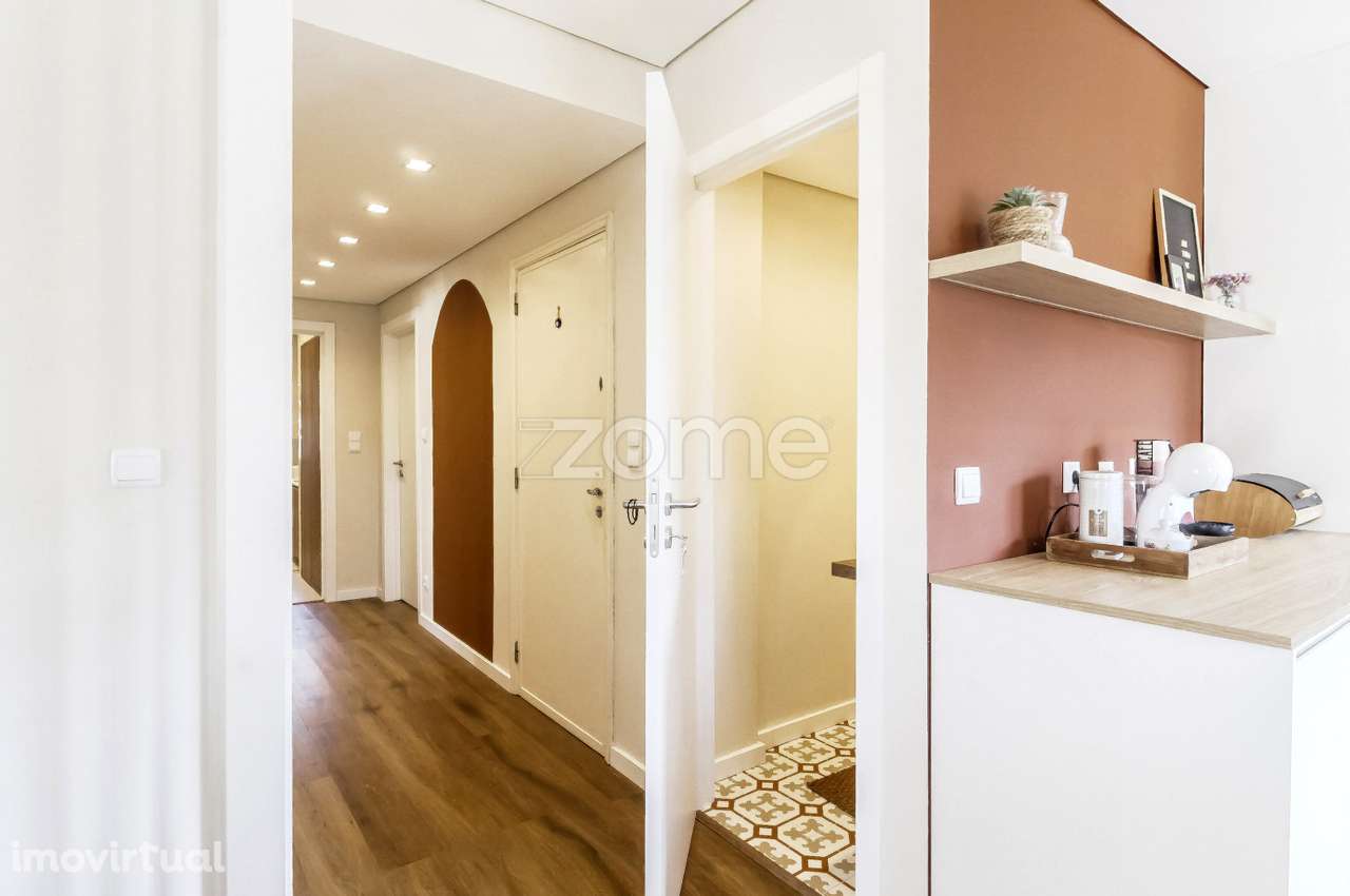 Apartamento T3 totalmente renovado e mobilado no centro da Maia - Grande imagem: 2/39