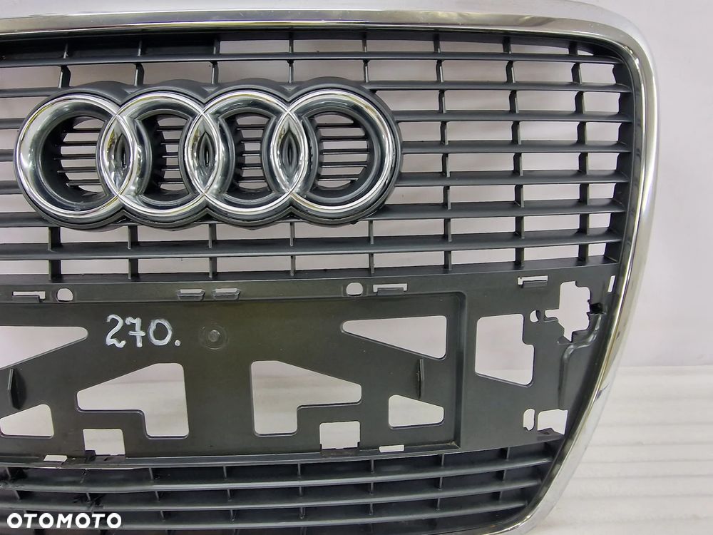 AUDI A6 C6 04- 4FO ATRAPA / GRILL PRZEDNI PRZÓD , NR 4FO853651 , NR AUKCJI GR269 (270) - 5