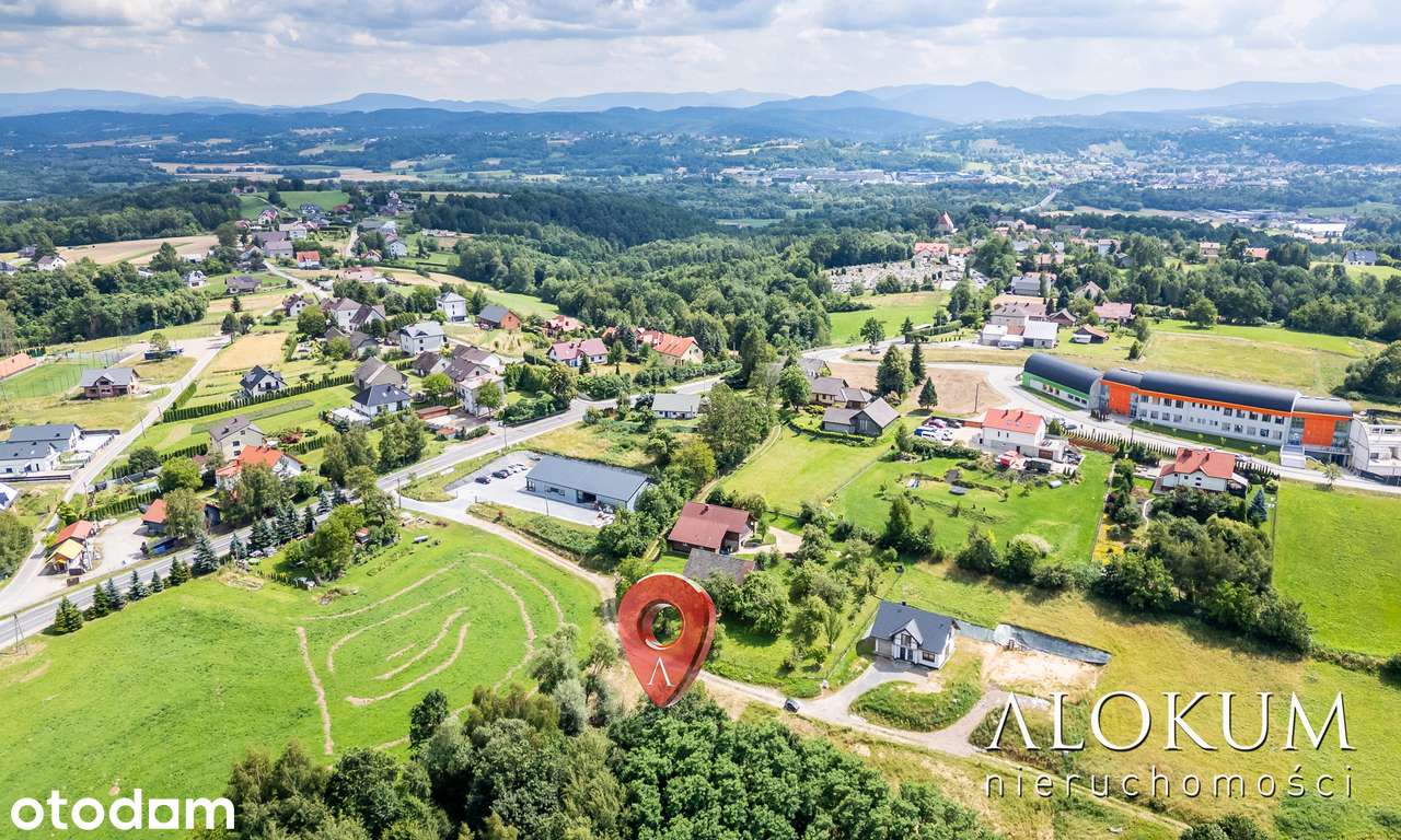 Działka budowlana Dziekanowice gm. Dobczyce. - Pełny obrazek: 4/8