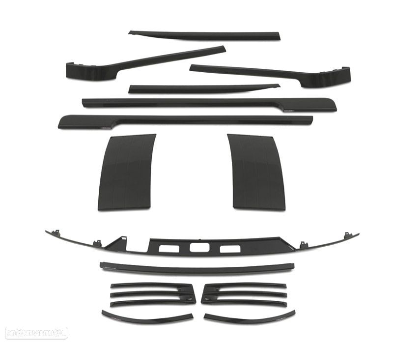 KIT CARROÇARIA RANGE ROVER VOGUE 18- PRETO BRILHANTE - 2